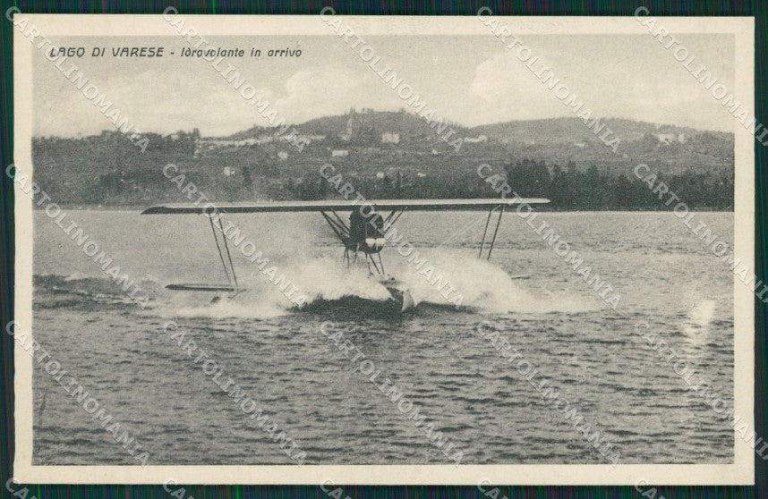 Varese Lago Aviazione Idrovolante cartolina QK8307 – fronte