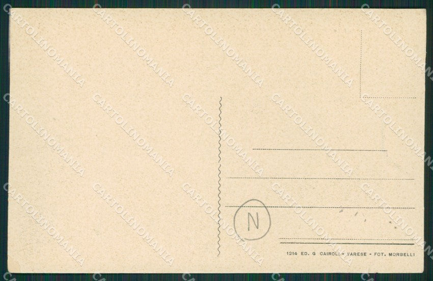 Varese Lago Aviazione Idrovolante STRAPPINO cartolina QK8309 – retro