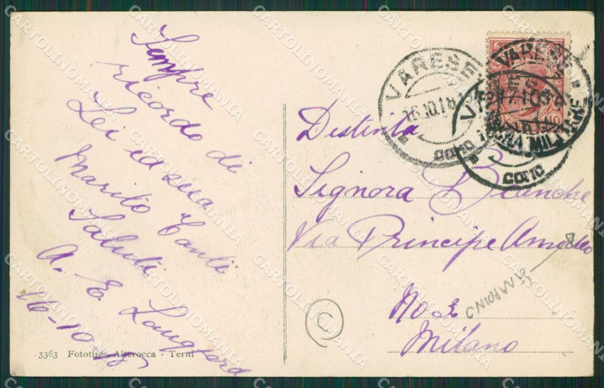 Varese Lago Biandronno STRAPPINO cartolina QK8311 – retro