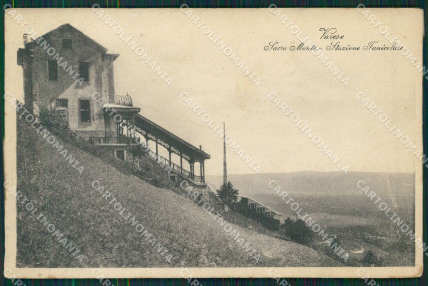 Varese Sacro Monte Funicolare cartolina QK8330 – fronte