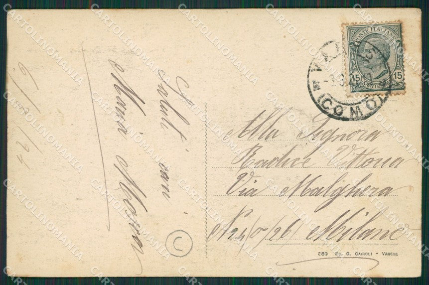 Varese Sacro Monte Funicolare cartolina QK8330 – retro