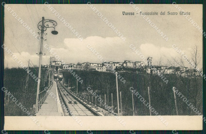 Varese Sacro Monte Funicolare cartolina QK8334 – fronte