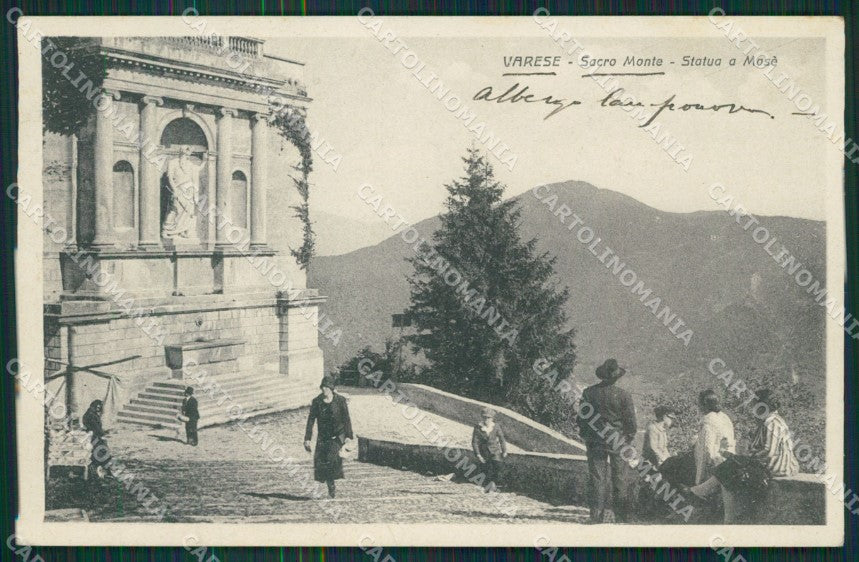 Varese Sacro Monte cartolina QK8336 – fronte