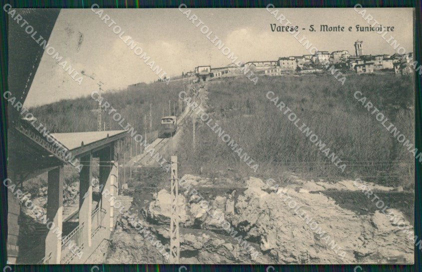 Varese Sacro Monte Funicolare cartolina QK8337 – fronte