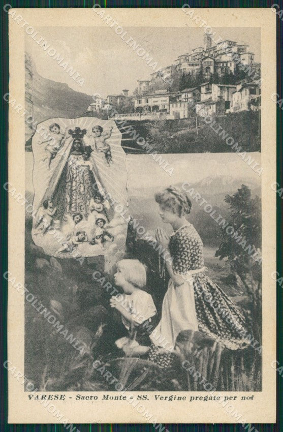 Varese Sacro Monte cartolina QK8338 – fronte