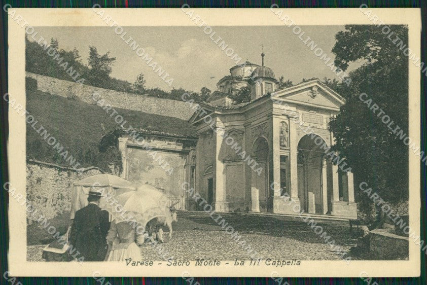 Varese Sacro Monte cartolina QK8339 – fronte
