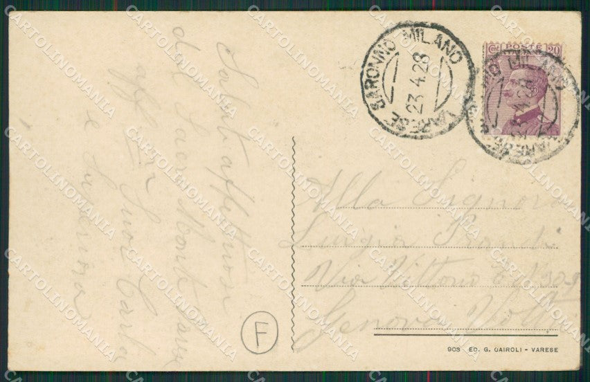 Varese Sacro Monte cartolina QK8340 – retro