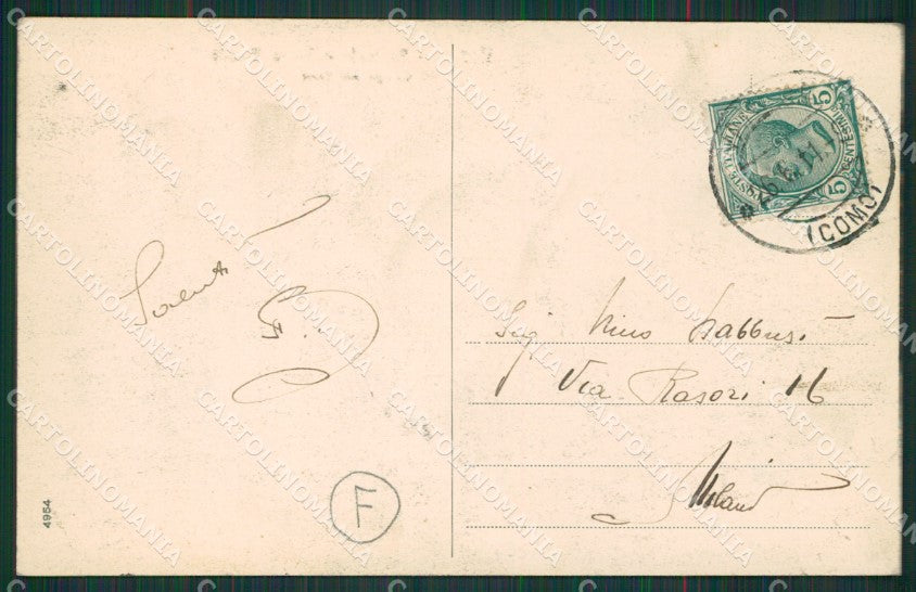Varese Sacro Monte Funicolare cartolina QK8344 – retro