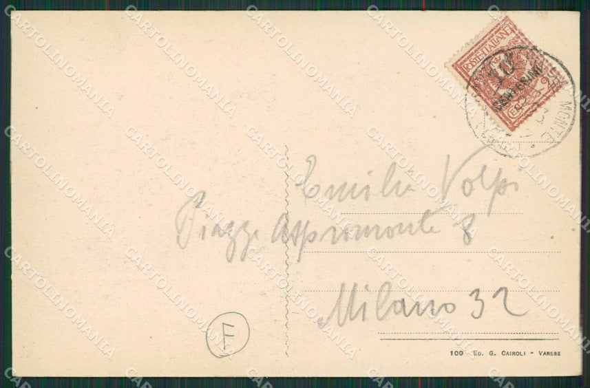Varese Sacro Monte Funicolare cartolina QK8345 – retro