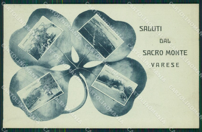Varese Sacro Monte Saluti da cartolina QK8347 – fronte