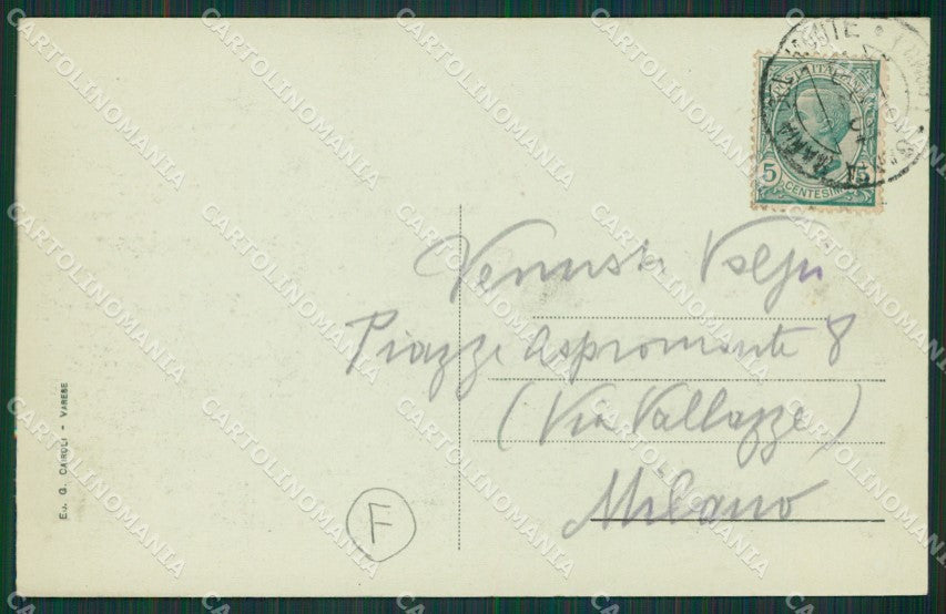 Varese Sacro Monte Saluti da cartolina QK8347 – retro