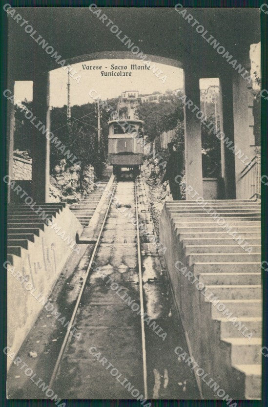 Varese Sacro Monte Funicolare cartolina QK8349 – fronte