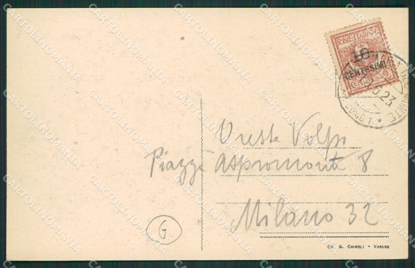 Varese Sacro Monte cartolina QK8351 – retro