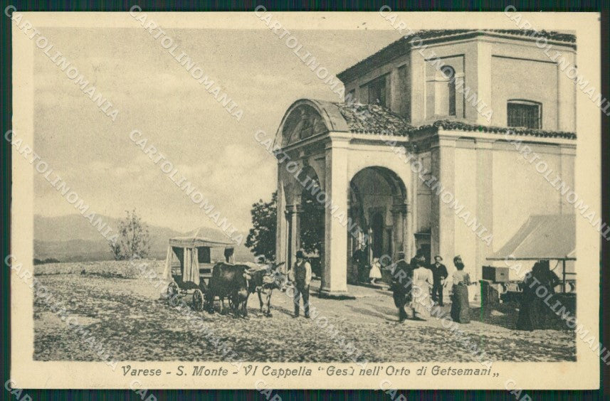 Varese Sacro Monte cartolina QK8352 – fronte