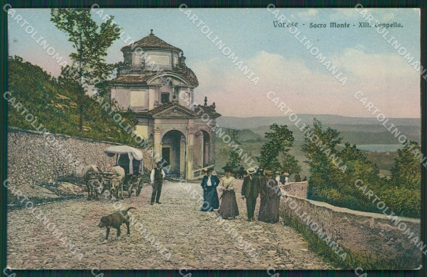 Varese Sacro Monte cartolina QK8353 – fronte