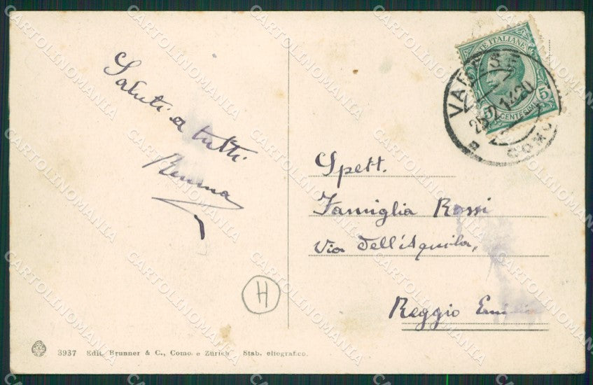 Varese Sacro Monte Auto cartolina QK8354 – retro
