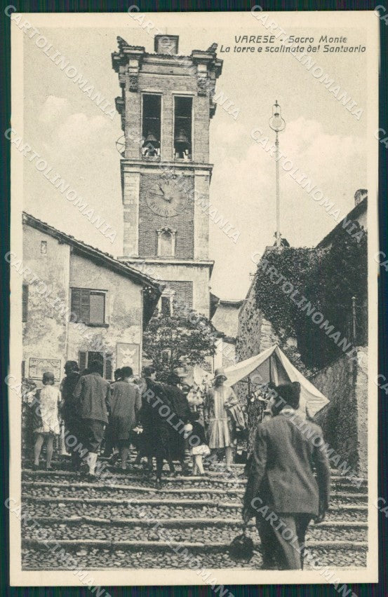 Varese Sacro Monte cartolina QK8355 – fronte