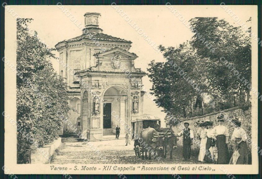 Varese Sacro Monte cartolina QK8357 – fronte