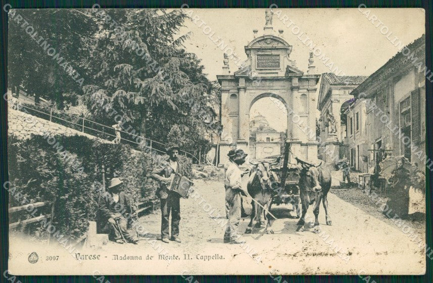 Varese Sacro Monte cartolina QK8362 – fronte