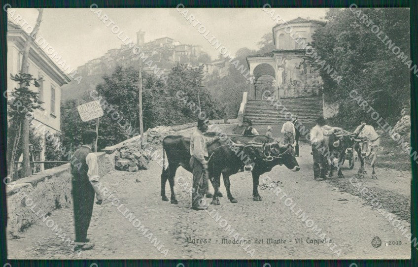 Varese Sacro Monte cartolina QK8364 – fronte