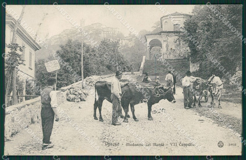 Varese Sacro Monte cartolina QK8372 – fronte