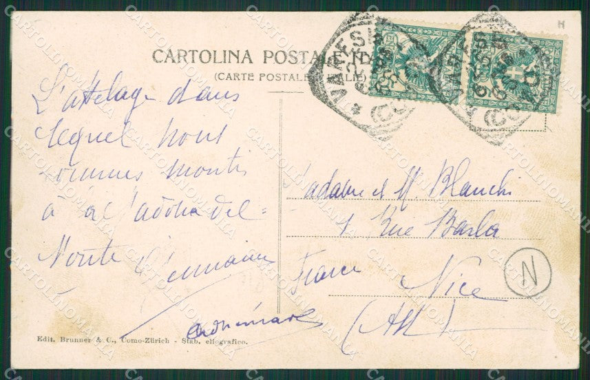 Varese Sacro Monte cartolina QK8376 – retro