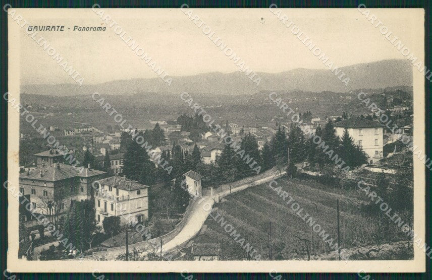 Varese Gavirate cartolina QK8381 – fronte