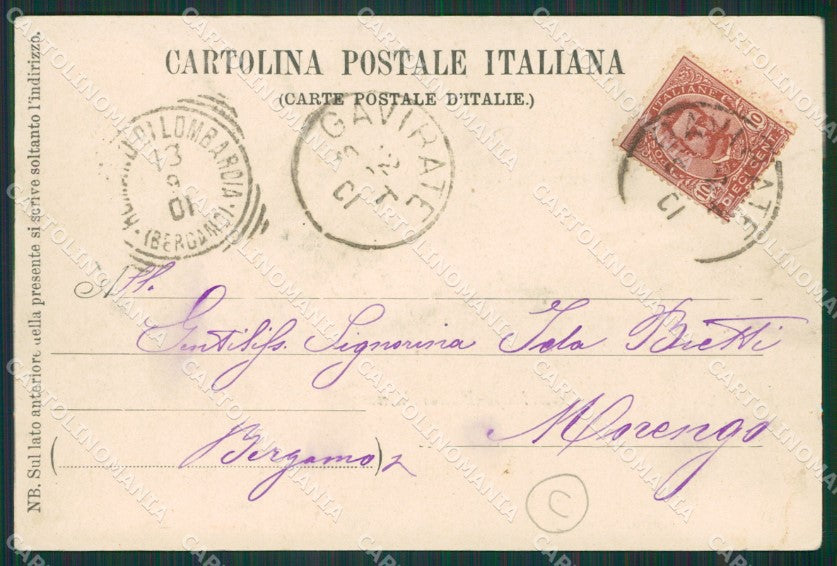 Varese Gavirate cartolina QK8383 – retro