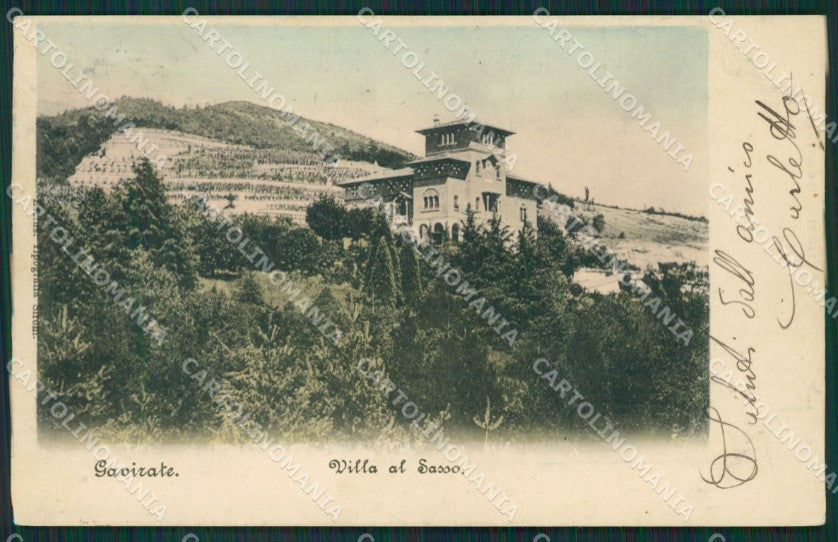 Varese Gavirate cartolina QK8384 – fronte