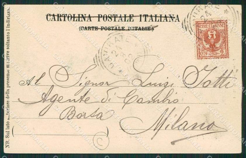 Varese Gavirate cartolina QK8384 – retro