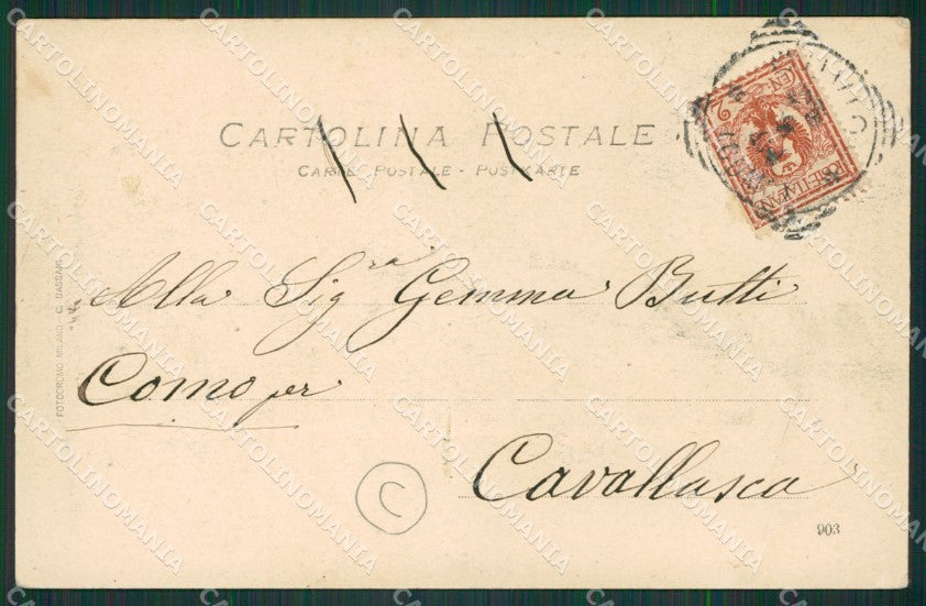 Varese Gavirate cartolina QK8393 – retro