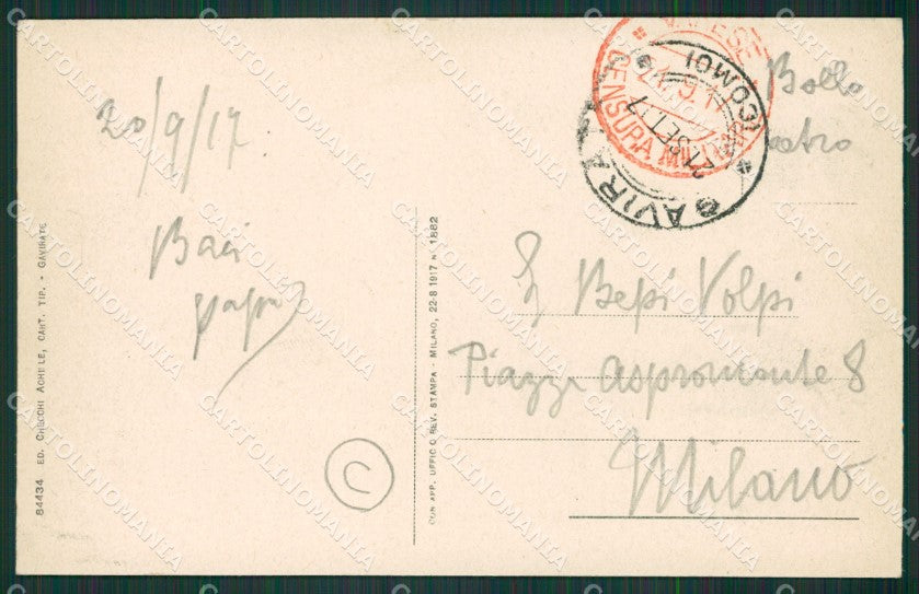 Varese Gavirate cartolina QK8394 – retro