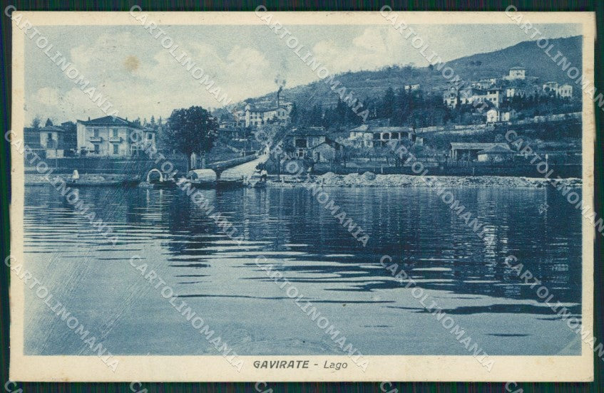 Varese Gavirate cartolina QK8423 – fronte