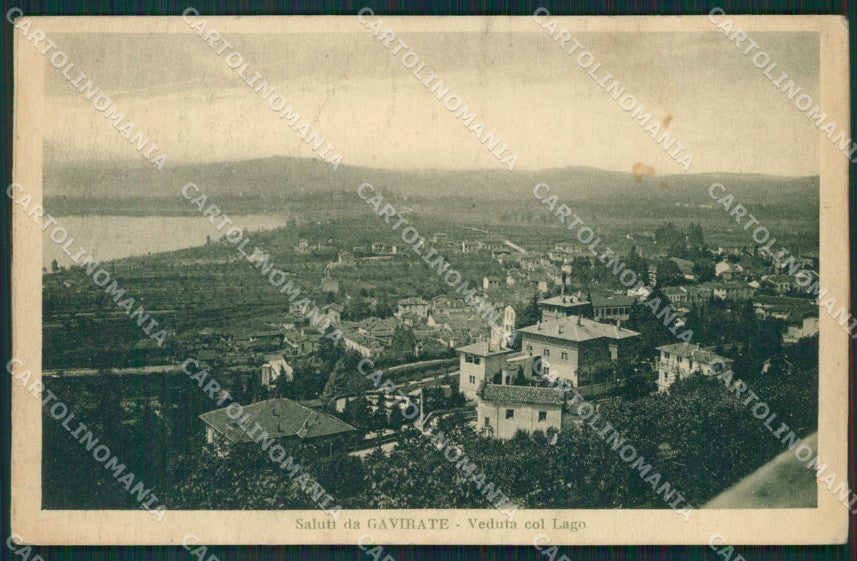 Varese Gavirate ANGOLINO SCOLLATO cartolina QK8429 – fronte