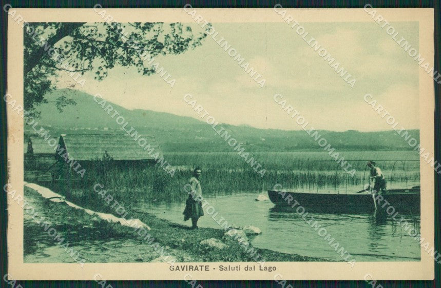 Varese Gavirate cartolina QK8435 – fronte