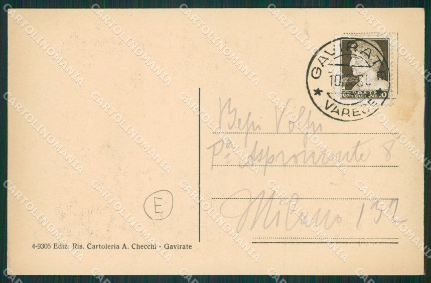 Varese Gavirate cartolina QK8435 – retro