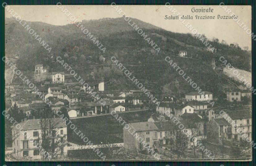 Varese Gavirate Pozzuolo cartolina QK8437 – fronte