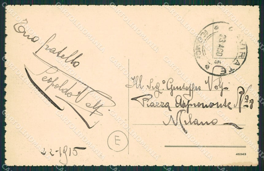 Varese Gavirate Pozzuolo cartolina QK8442 – retro