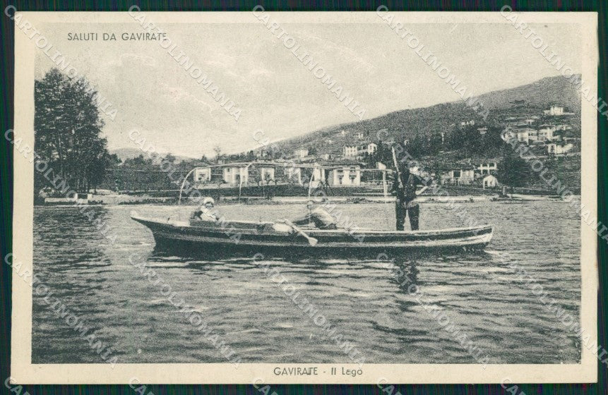 Varese Gavirate cartolina QK8452 – fronte