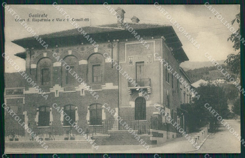 Varese Gavirate cartolina QK8453 – fronte