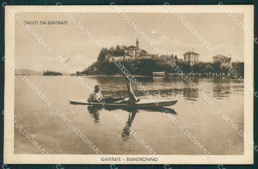 Varese Gavirate cartolina QK8456 – fronte