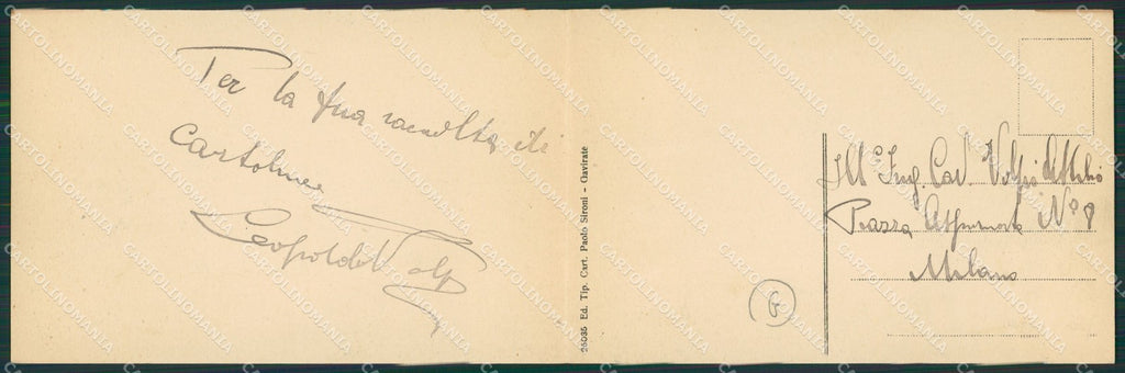 Varese Gavirate Doppia cartolina QK8457 – retro