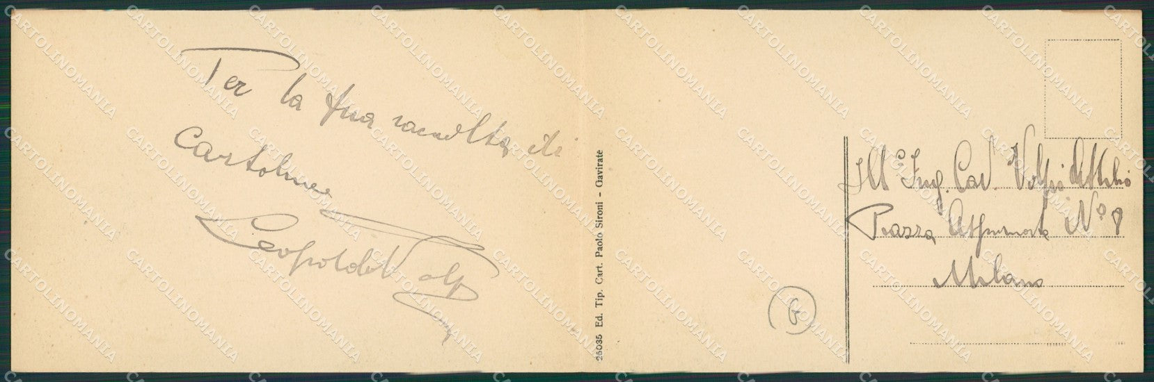 Varese Gavirate Doppia cartolina QK8457 – retro