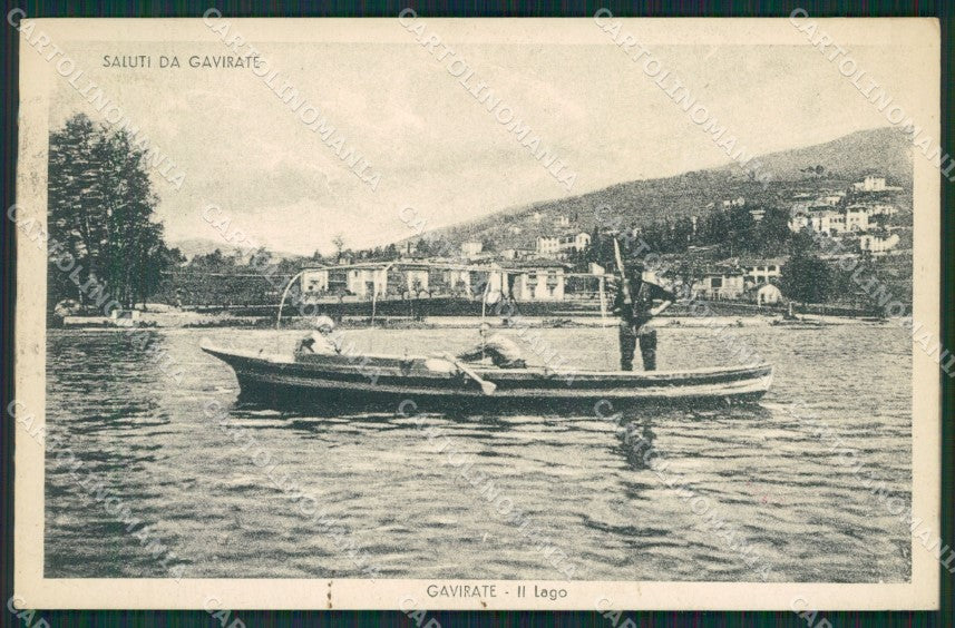 Varese Gavirate cartolina QK8460 – fronte
