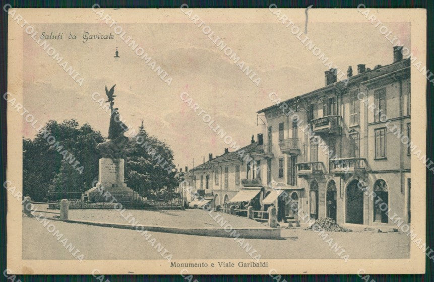 Varese Gavirate cartolina QK8463 – fronte