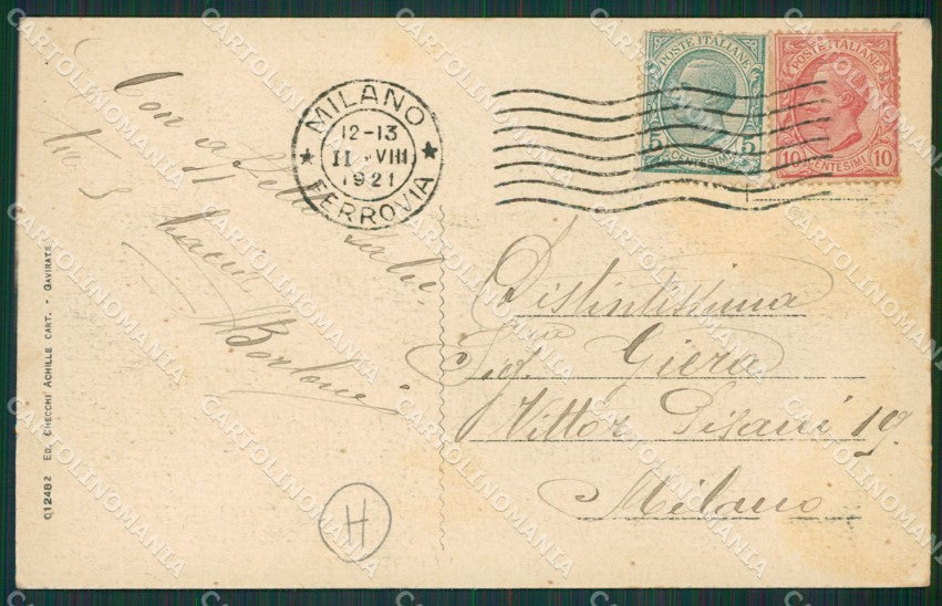 Varese Gavirate cartolina QK8473 – retro