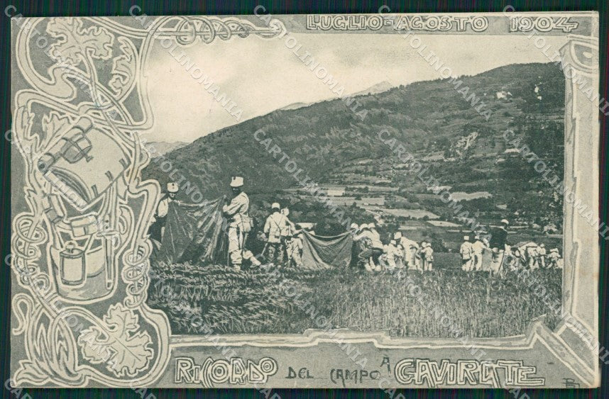 Varese Gavirate Militari cartolina QK8490 – fronte