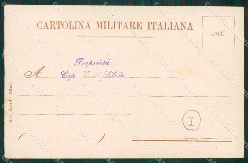 Varese Gavirate Militari cartolina QK8490 – retro
