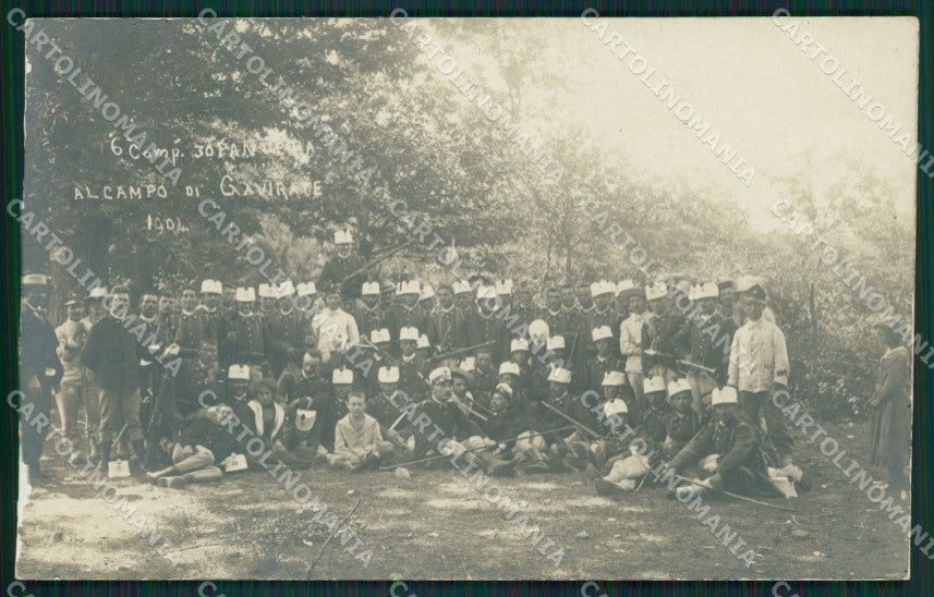 Varese Gavirate Militari Foto cartolina QK8519 – fronte
