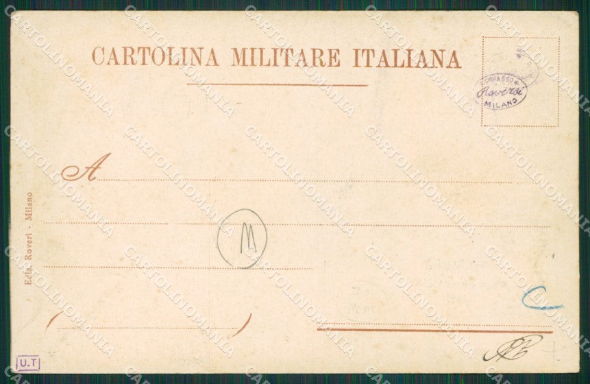 Varese Gavirate Militari cartolina QK8522 – retro